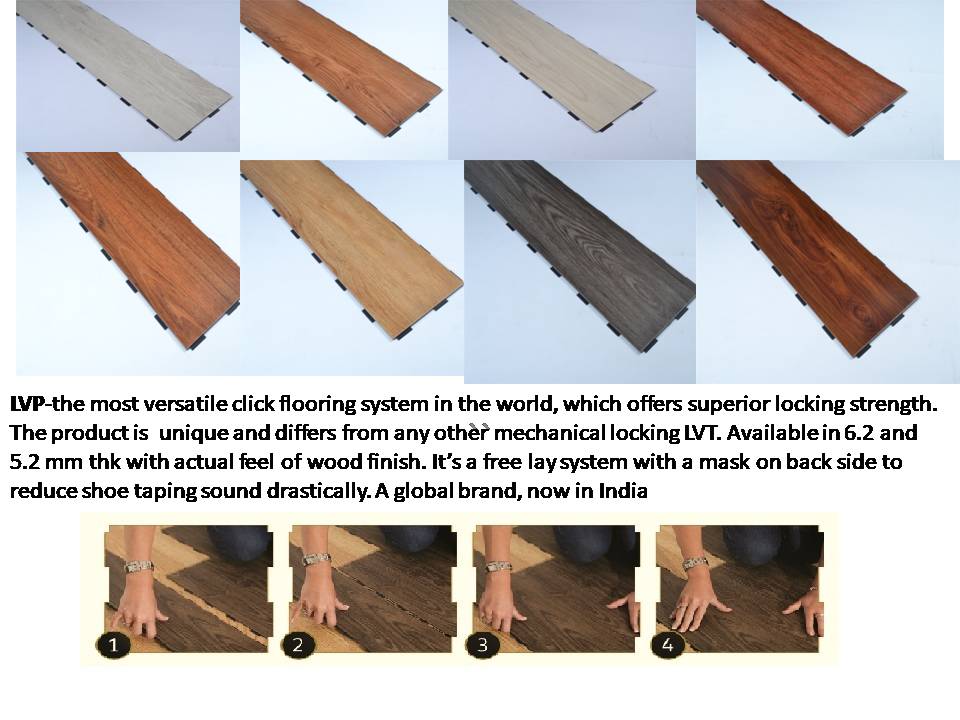Wood Finish PVC CLICK